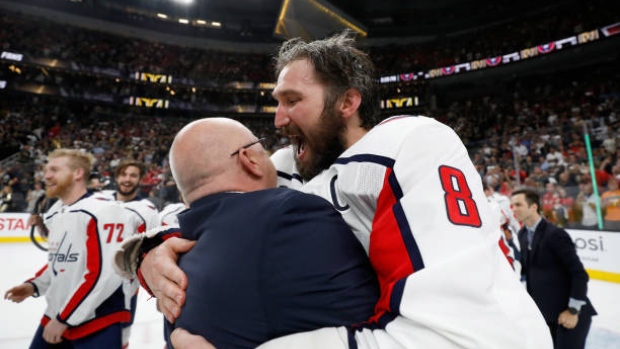 Alex Ovechkin and Barry Trotz
