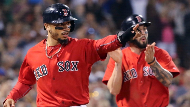 Mookie Betts, The Canadian Press Mookie Betts