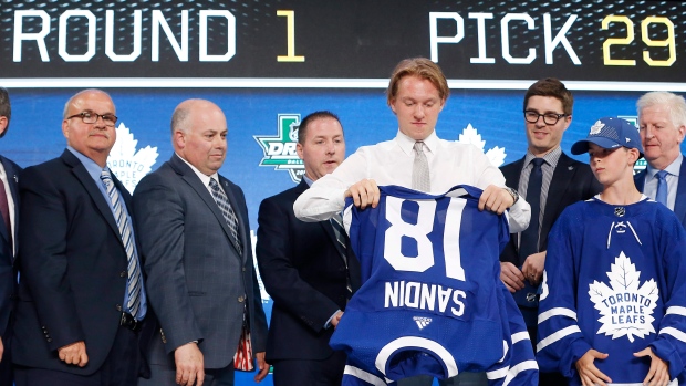 Rasmus Sandin, The Canadian Press Rasmus Sandin