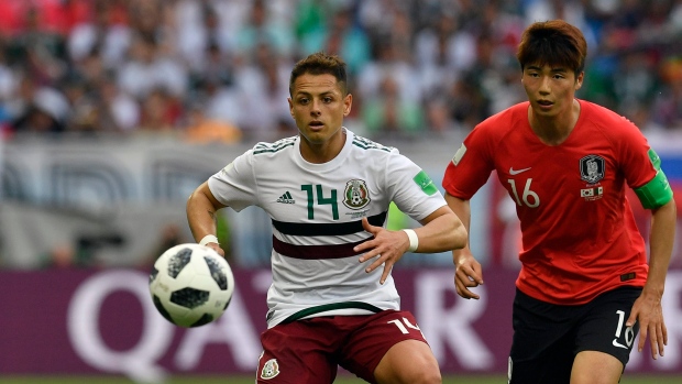 Javier "Chicharito" Hernandez, The Canadian Press Javier "Chicharito" Hernandez