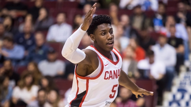 rj barrett canada jersey