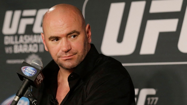 Dana White, The Canadian Press Dana White