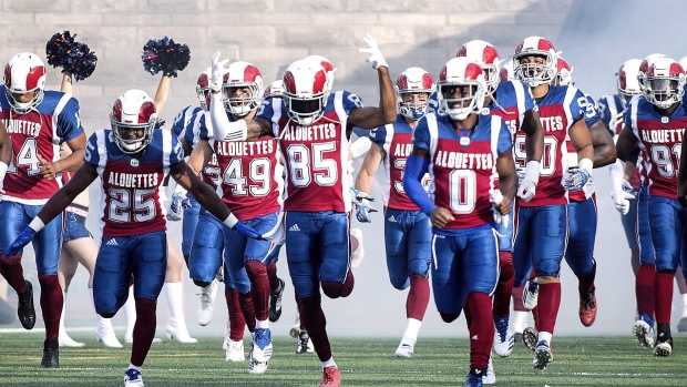 Montreal Alouettes, The Canadian Press Montreal Alouettes