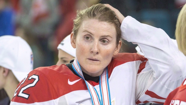 Hayley Wickenheiser , The Canadian Press Hayley Wickenheiser