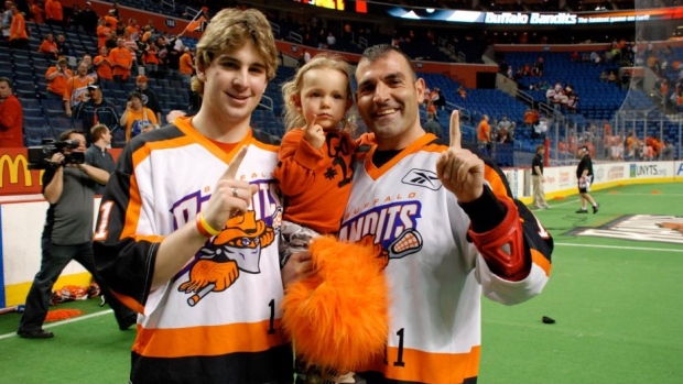 John Tavares and his uncle, John Tavares