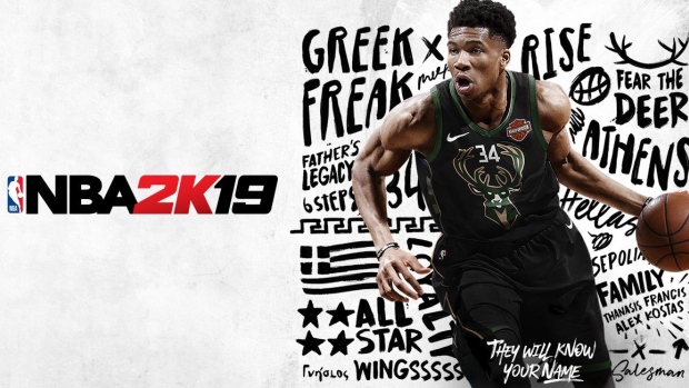 Giannis Antetokounmpo, Courtesy: 2K Sports/Twitter Giannis Antetokounmpo