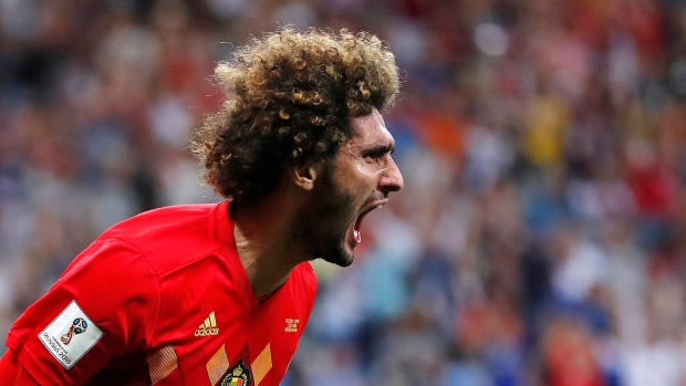 Marouane Fellaini, The Canadian Press Marouane Fellaini