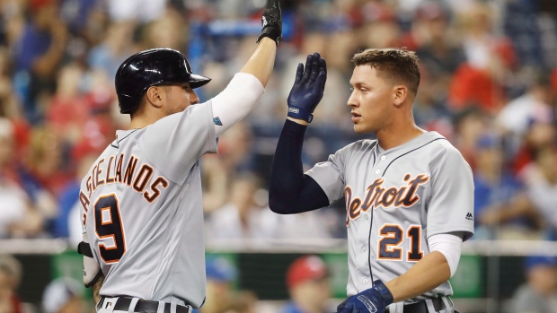 Nick Castellanos JaCoby Jones, The Canadian Press Nick Castellanos JaCoby Jones
