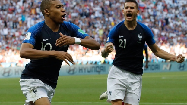 Kylian Mbappe, The Canadian Press Kylian Mbappe