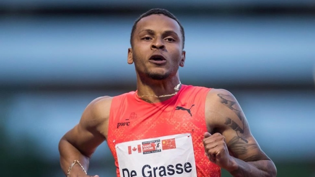 Andre De Grasse , The Canadian Press Andre De Grasse