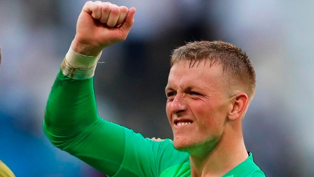 Jordan Pickford, The Canadian Press Jordan Pickford