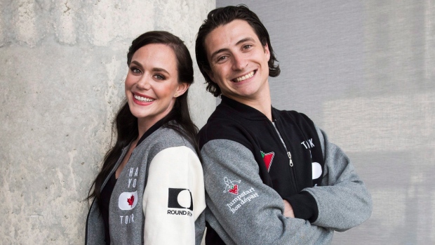 Tessa Virtue and Scott Moir 