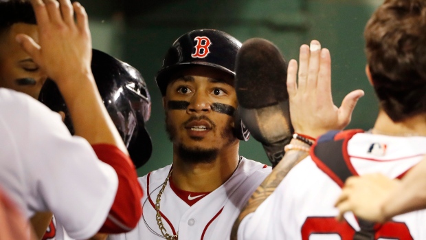 Mookie Betts, The Canadian Press Mookie Betts