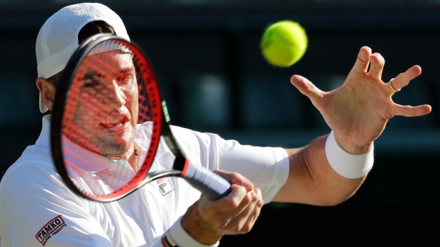 John Isner, The Canadian Press John Isner