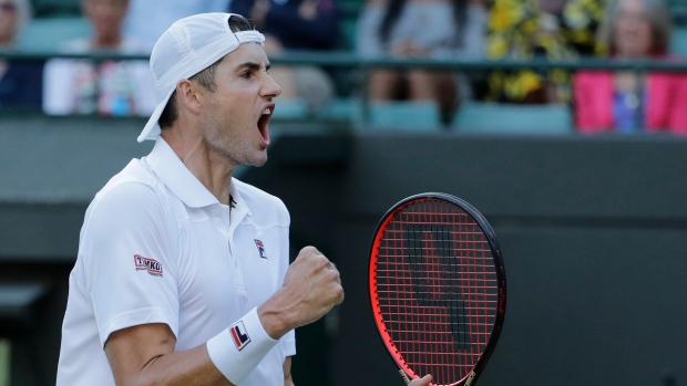 John Isner, The Canadian Press John Isner