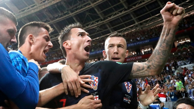 Mario Mandzukic, The Canadian Press Mario Mandzukic