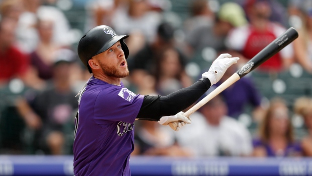 Trevor Story, The Canadian Press Trevor Story