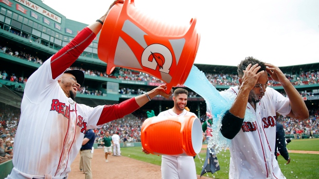 Mookie Betts Xander Bogaerts, The Canadian Press Mookie Betts Xander Bogaerts