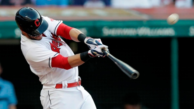 Indians C Yan Gomes finds out he's an All-Star while batting Article Image 0