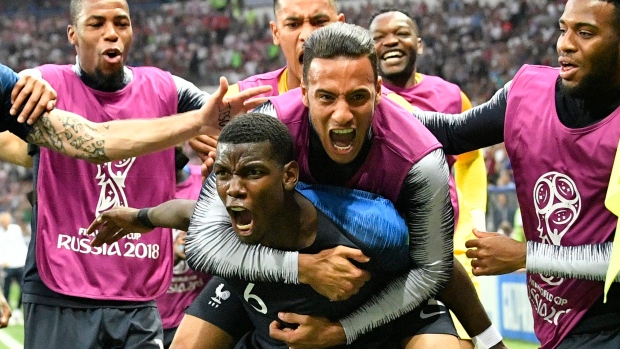Paul Pogba , The Canadian Press Paul Pogba