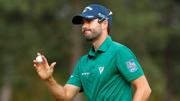 Adam Hadwin , The Canadian Press Adam Hadwin