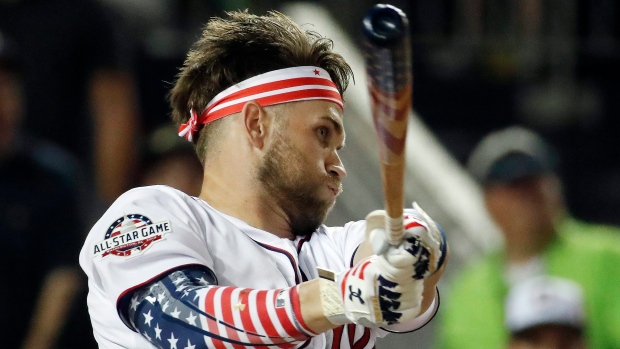 Bryce Harper - Home Run Derby, The Canadian Press Bryce Harper - Home Run Derby