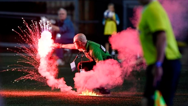 Ottawa police investigating TFC fireworks incident