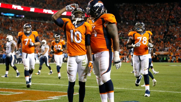 Emmanuel Sanders, The Canadian Press Emmanuel Sanders