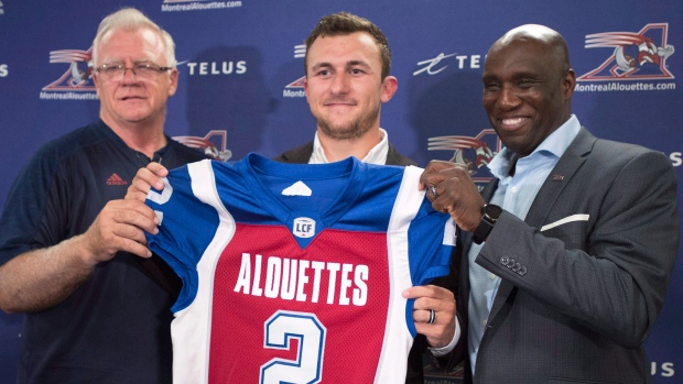 Johnny Manziel, The Canadian Press Johnny Manziel