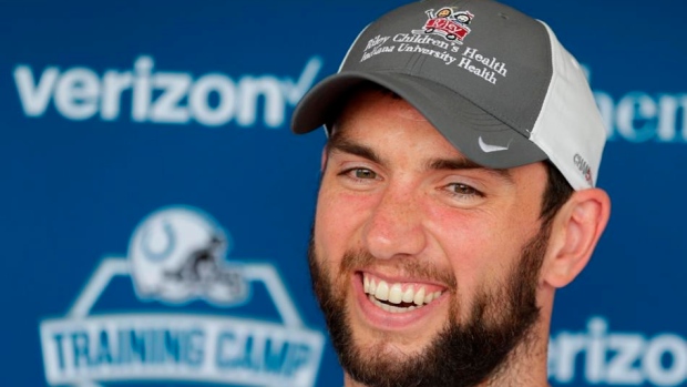 Andrew Luck, The Canadian Press Andrew Luck