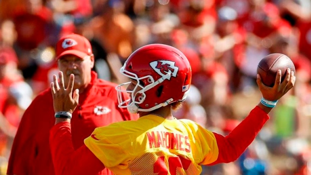 Patrick Mahomes, The Canadian Press Patrick Mahomes