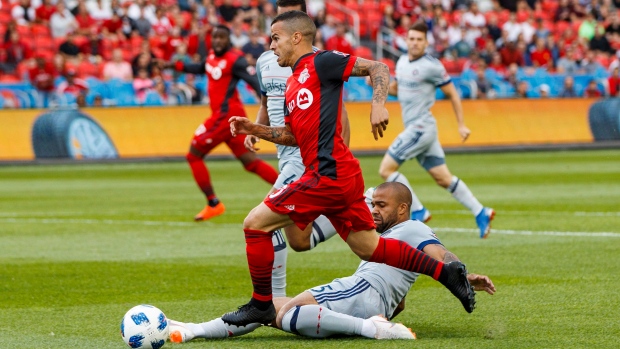 Sebastian Giovinco joins full team training at Toronto FC – Waking The Red