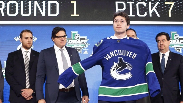Quinn Hughes, The Canadian Press Quinn Hughes