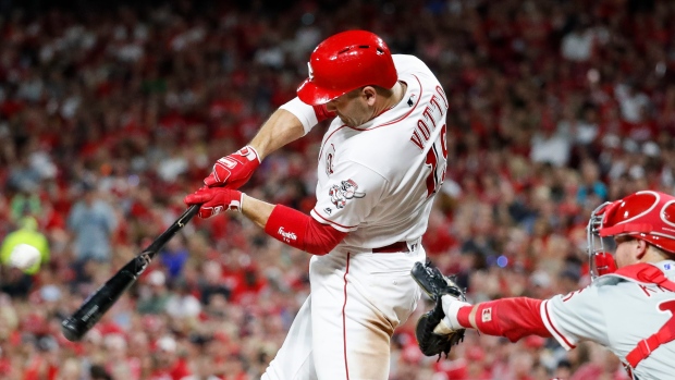 Joey Votto , The Canadian Press Joey Votto