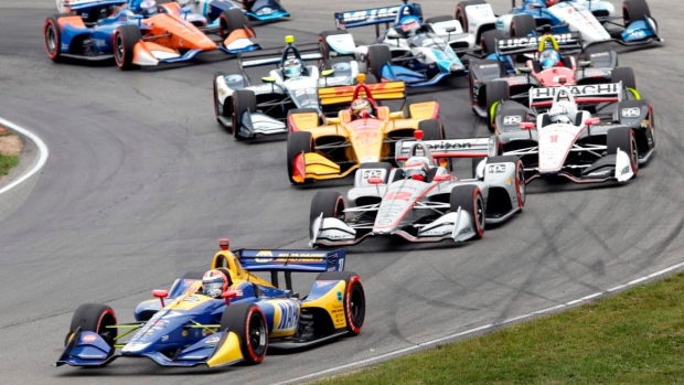 Alexander Rossi runs away with IndyCar race at Mid-Ohio Article Image 0, The Canadian Press Alexander Rossi runs away with IndyCar race at Mid-Ohio Article Image 0