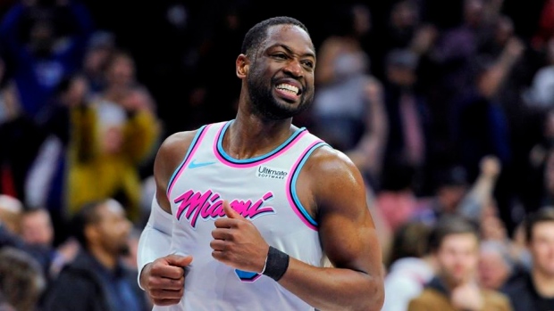 Dwyane Wade , The Canadian Press Dwyane Wade