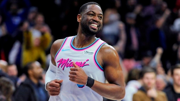Dwyane Wade , The Canadian Press Dwyane Wade