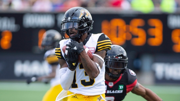 Jalen Saunders, The Canadian Press Jalen Saunders