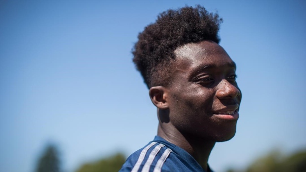 Alphonso Davies, The Canadian Press Alphonso Davies