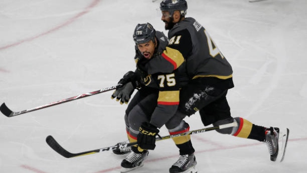 Reaves, Bellemare celebrate, Getty Images Reaves, Bellemare celebrate