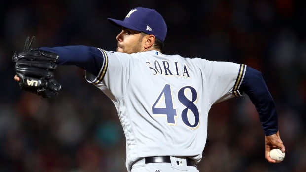 Joakim Soria, The Canadian Press Joakim Soria