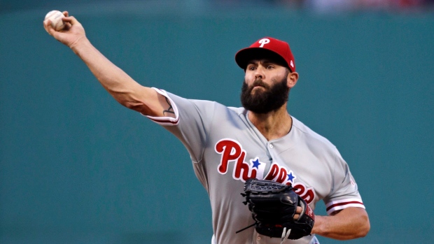 Jake Arrieta, The Canadian Press Jake Arrieta