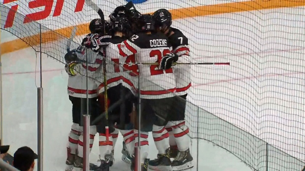 Team Canada Celebrates