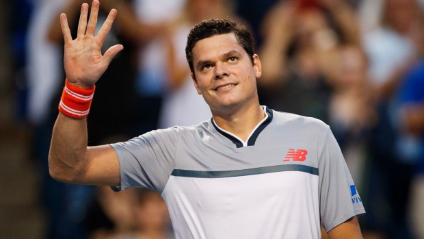 Milos Raonic, The Canadian Press Milos Raonic