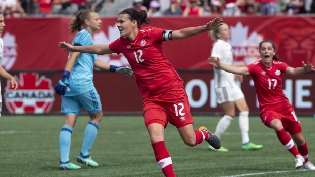 Christine Sinclair, The Canadian Press Christine Sinclair