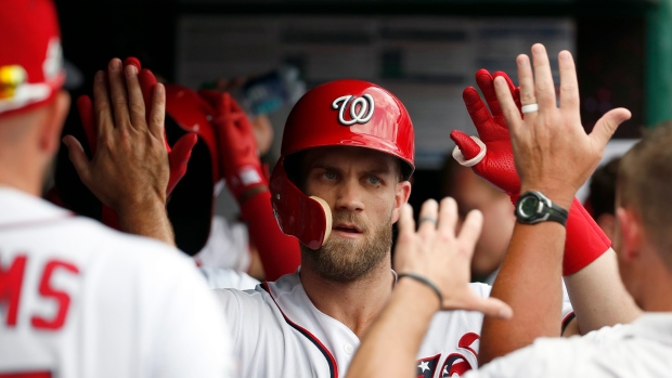 Bryce Harper, The Canadian Press Bryce Harper