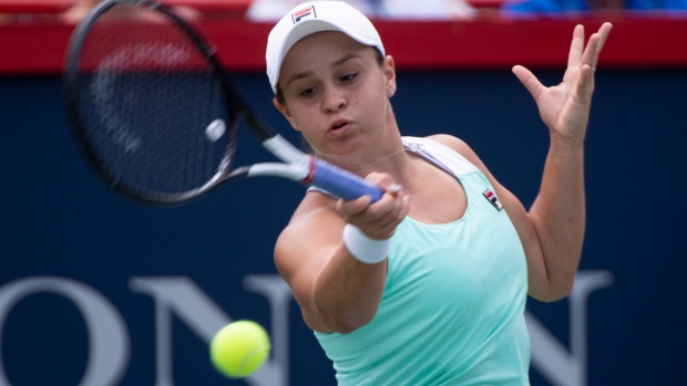 Ashleigh Barty, The Canadian Press Ashleigh Barty