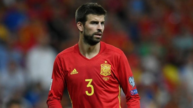 Gerard Pique , The Canadian Press Gerard Pique