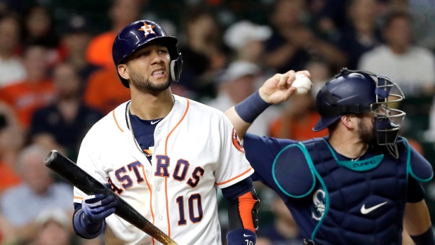 Houston Astros' Yuli Gurriel, The Canadian Press Houston Astros' Yuli Gurriel