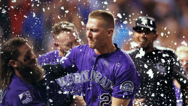 Rockies Celebrate, The Canadian Press Rockies Celebrate